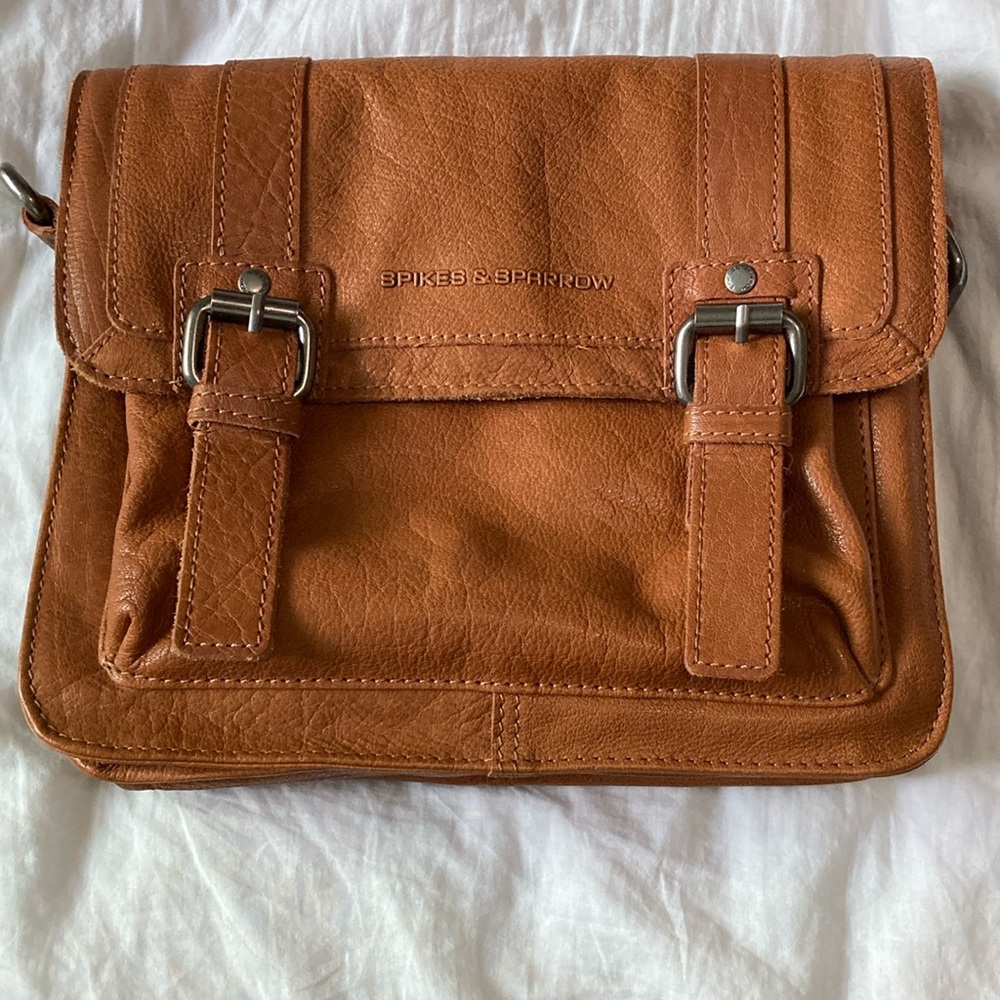 Spikes & Sparrow leather bag